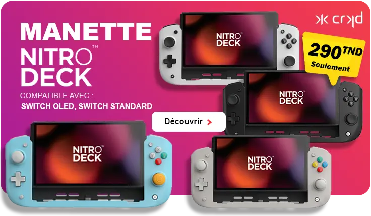 Manette Nitro Deck - Nintendo Switch